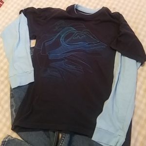 5 for $10 Quicksilver Long Sleeve Tee